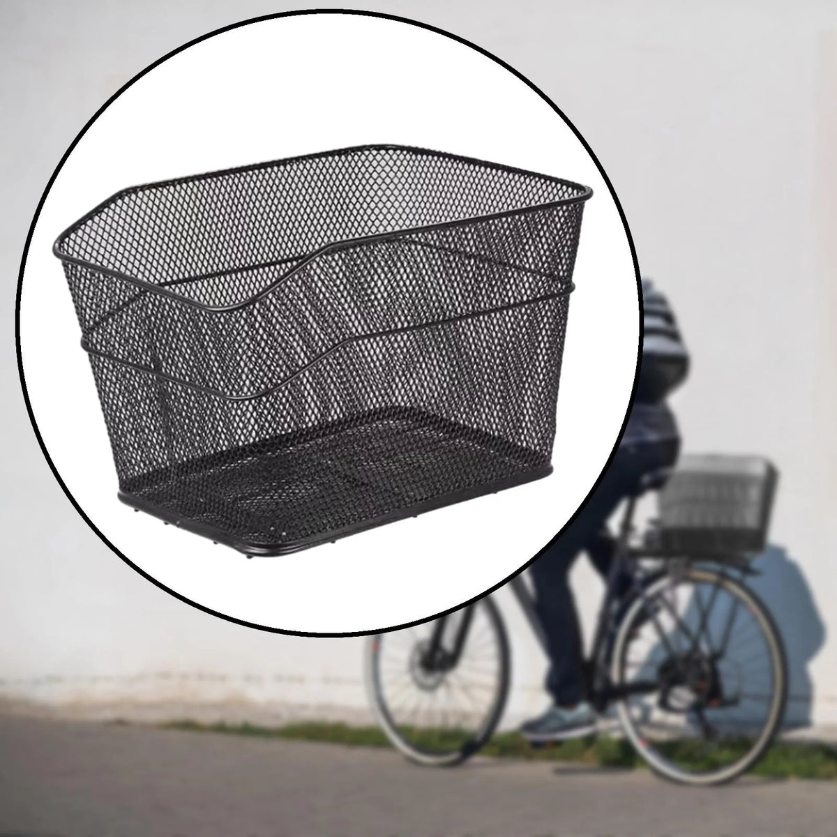 Metal Rear Bike Basket Bicycle Cargo Rack M233714