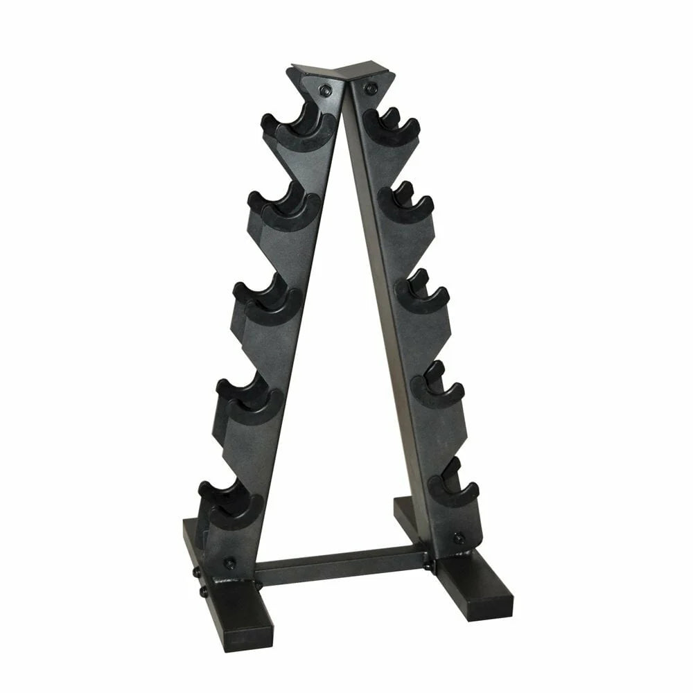 Black A-Frame Dumbbell Rack N110