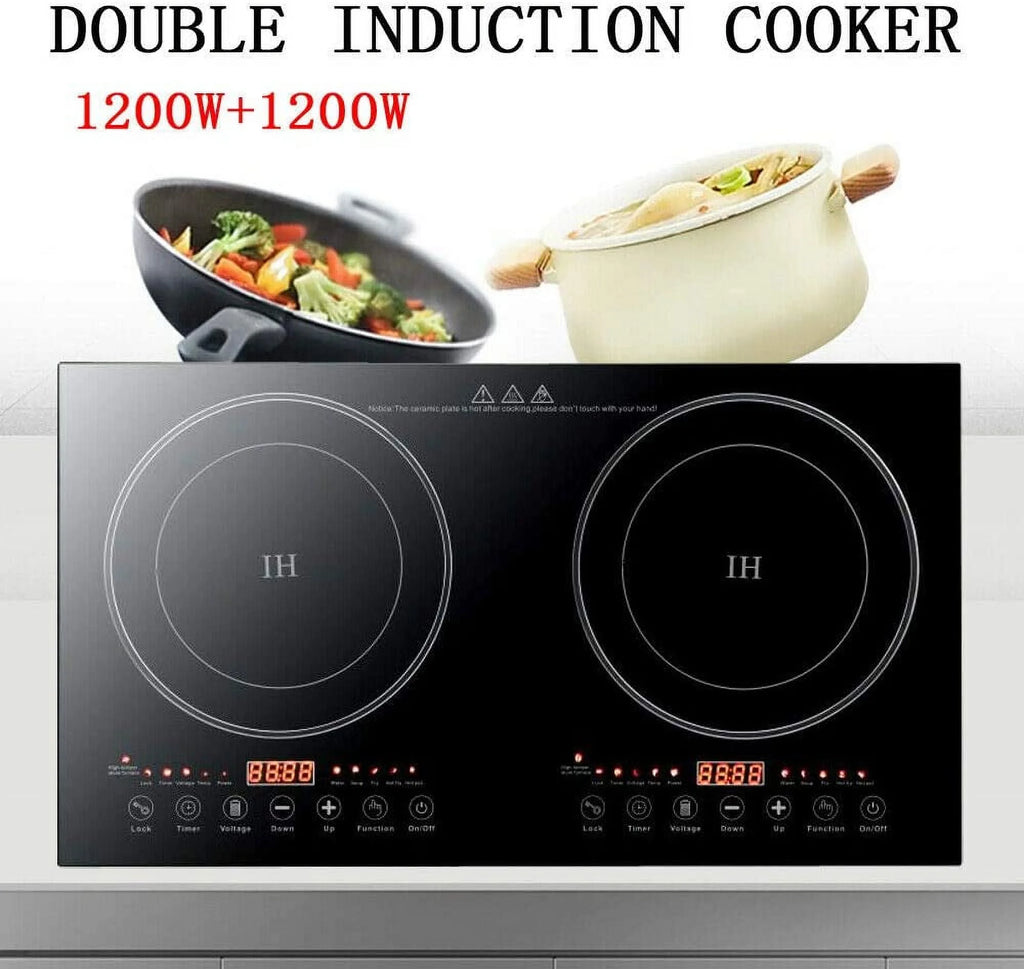 2400W Double Induction Cooktop X73790