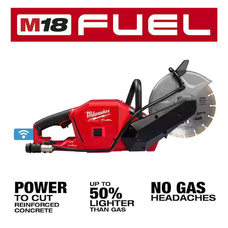 18V Lithium-Ion Brushless Cordless 9 in. Cut Off Saw Kit I1409