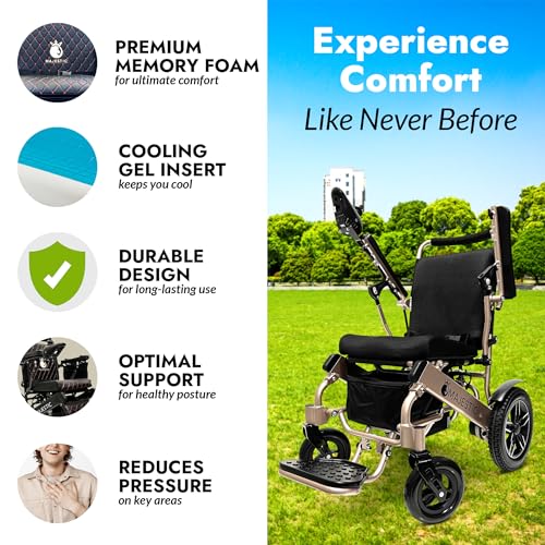 Foldable Lightweight Electric Wheelchair P76559