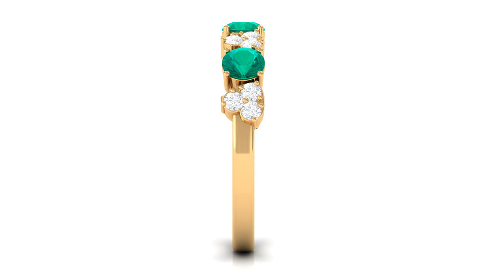 14K Yellow Gold Emerald Ring C314344