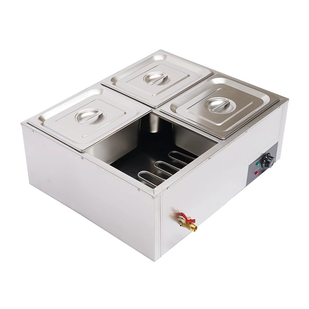 850W 4-Pan Commercial Food Warmer I91646