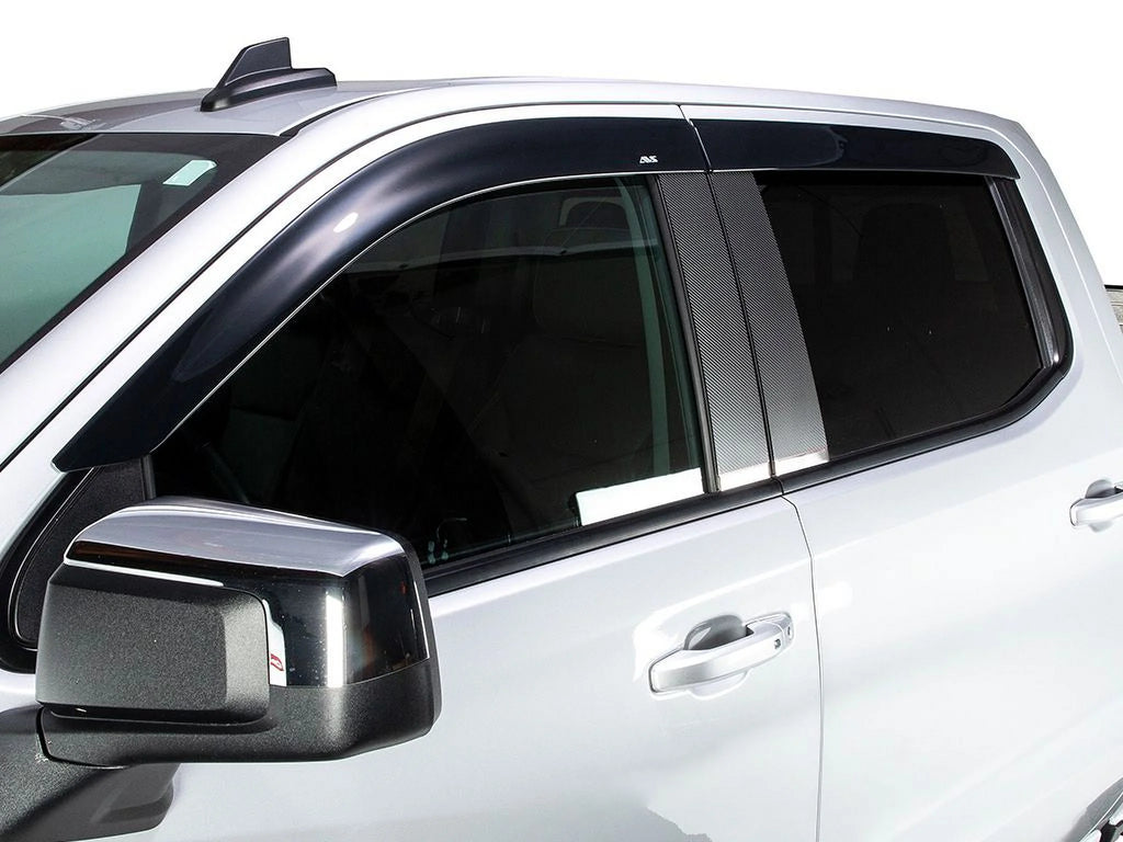 4-Piece Dark Smoke Ventvisor Side Window Deflector M314415