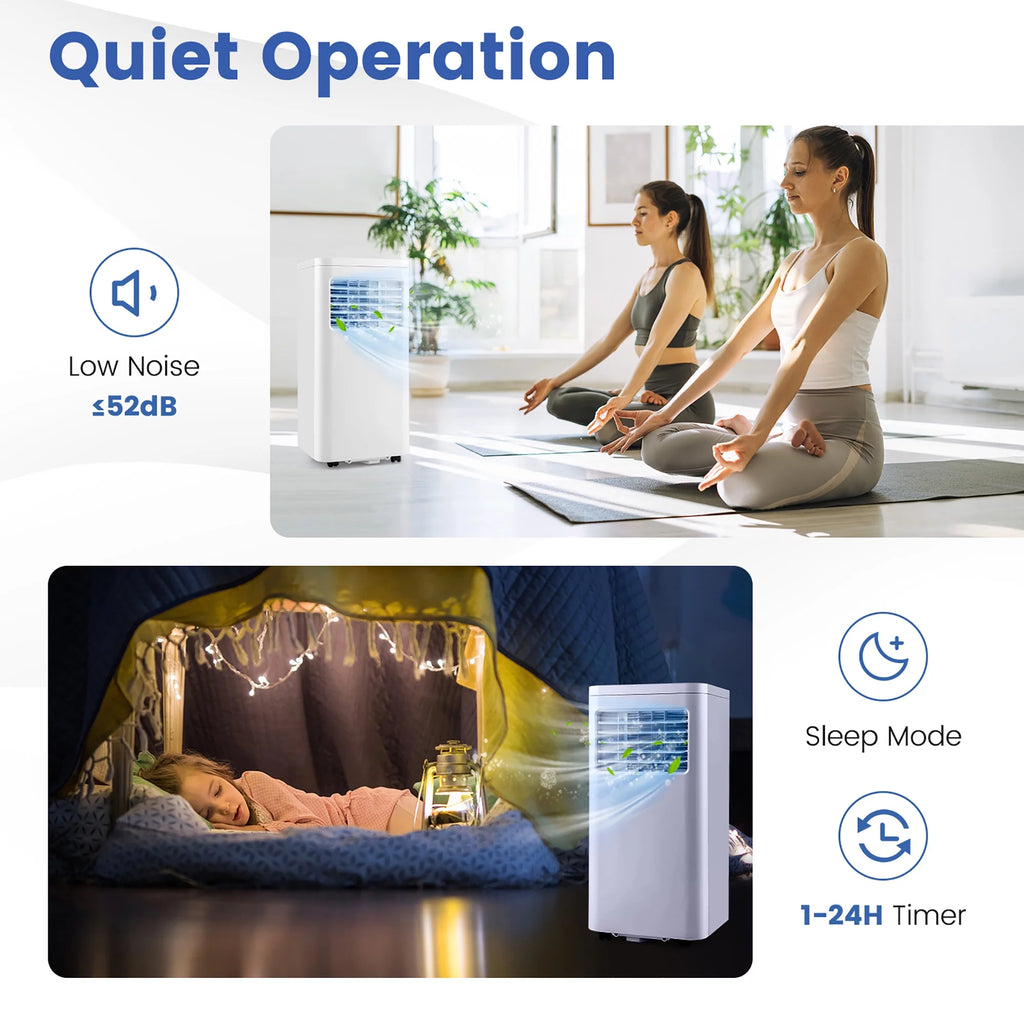 6000 BTU Portable Air Conditioner 3-in-1 M2103