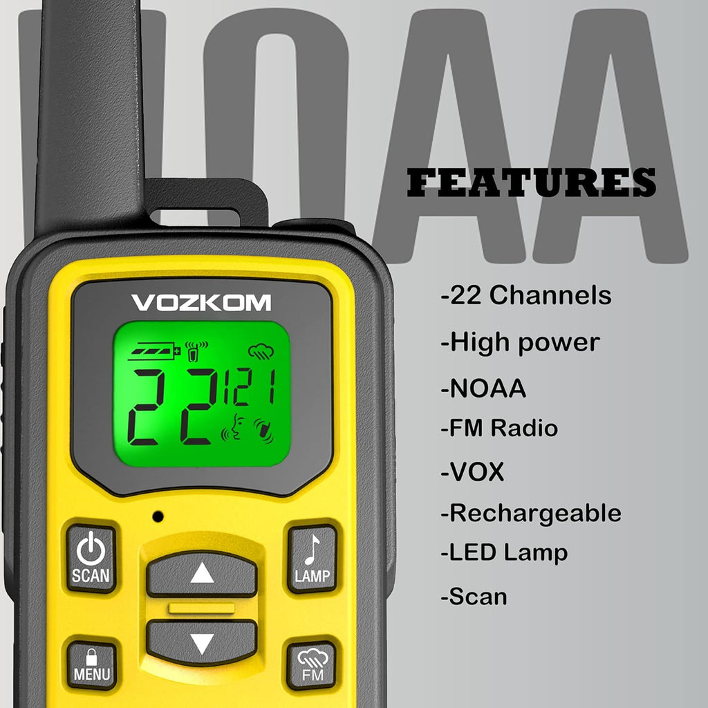Long Range Rechargeable Two Way Radio C3848