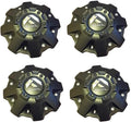 Black Center Cap 4 Pack S2673