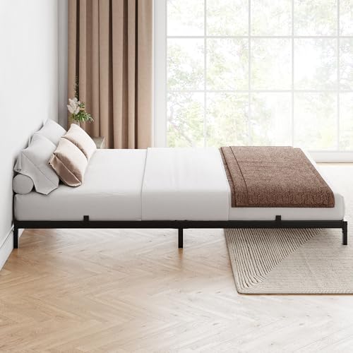 Black Full Metal Platform Bed Frame Z19207