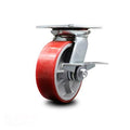 6x22 Heavy Duty Swivel Caster with Side Lock Brake O392
