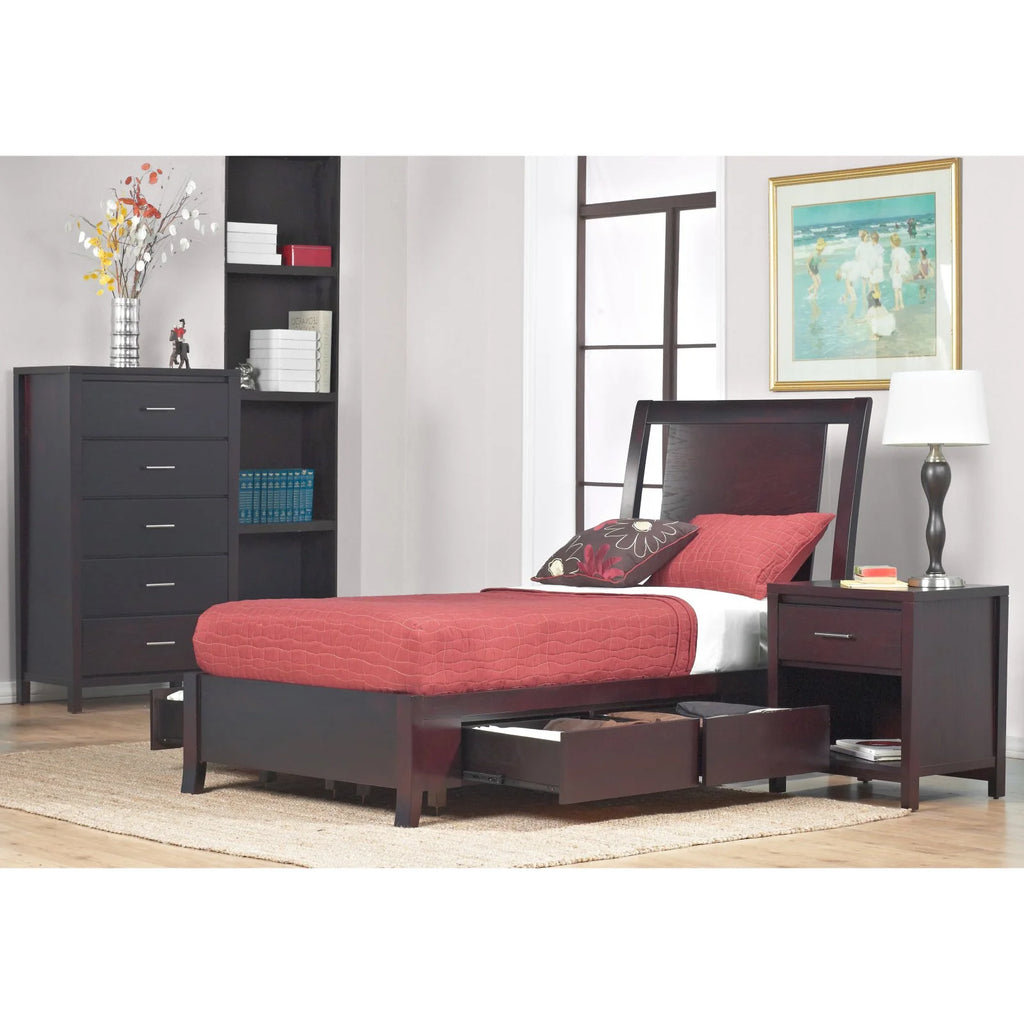Storage Sleigh Bed I380421