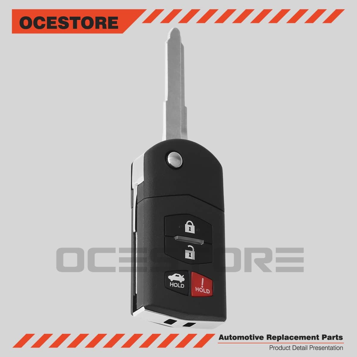 Car Key Fob Keyless Entry Remote 4 Button Pack of 2 K5725
