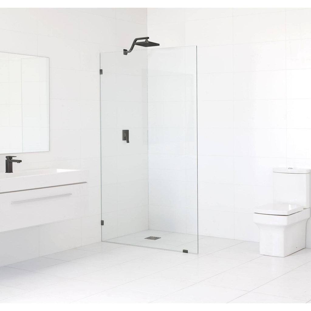 78x22 Frameless Shower Door Oil Rubbed Bronze C2669