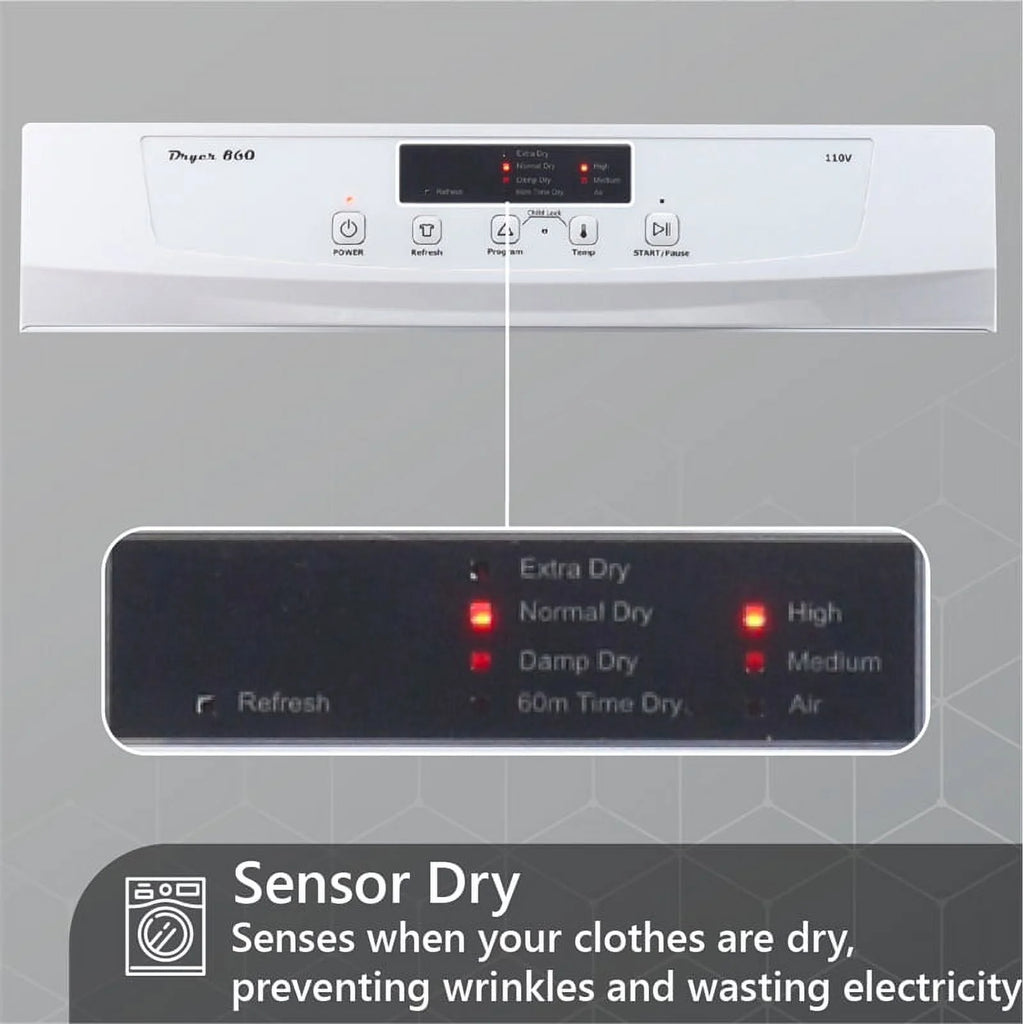 Compact Front Load Washer & Dryer H9767