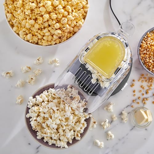 4-Quart Black Popcorn Machine P618088