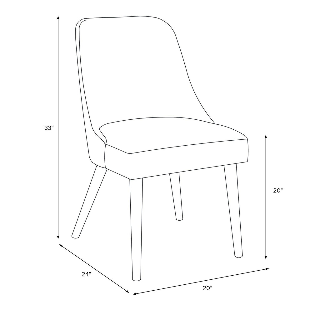 Round Back Dining Chair Y320020