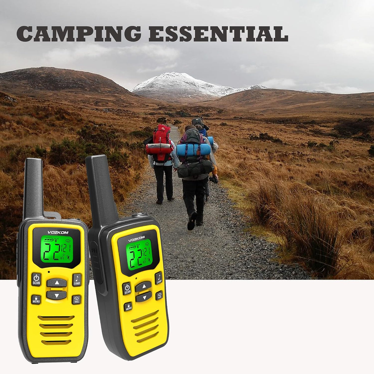 Long Range Rechargeable Two Way Radio C3848