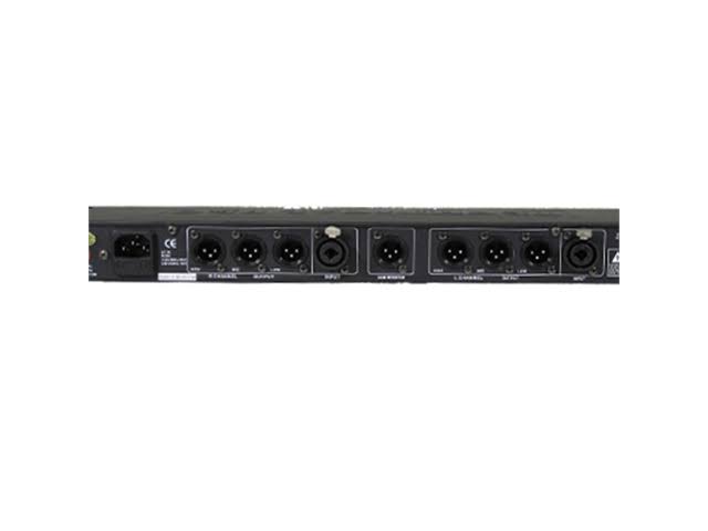 3 Way Crossover with Subwoofer Output Black K685263