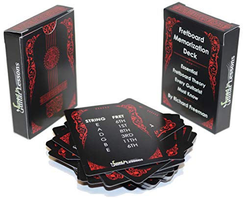54-Card Guitar Flash Cards Z193463