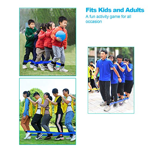 Legged Race Band for 8 PPL with Carrying Pouch Z74949