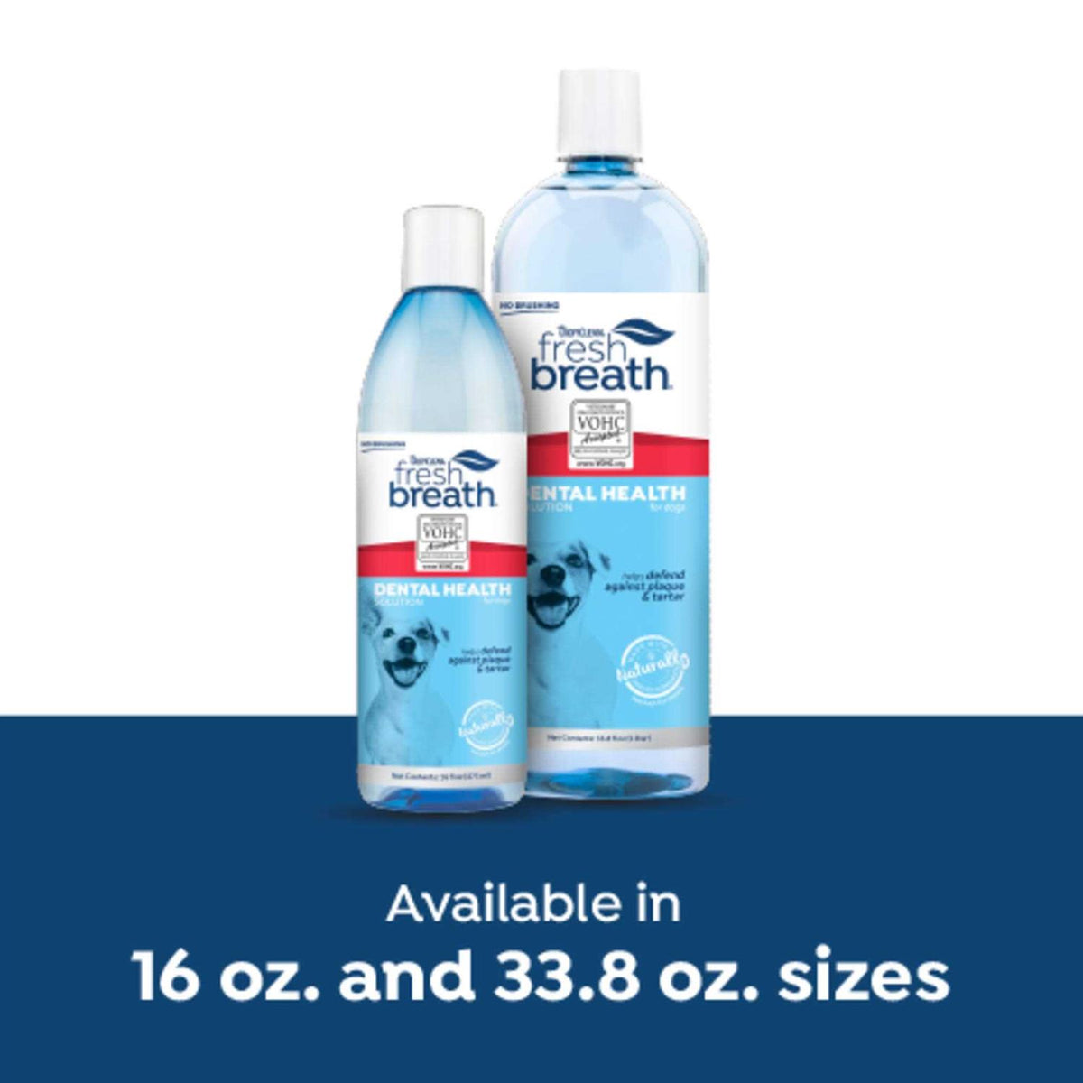 TropiClean Fresh Breath Dog Dental Health Solution D412