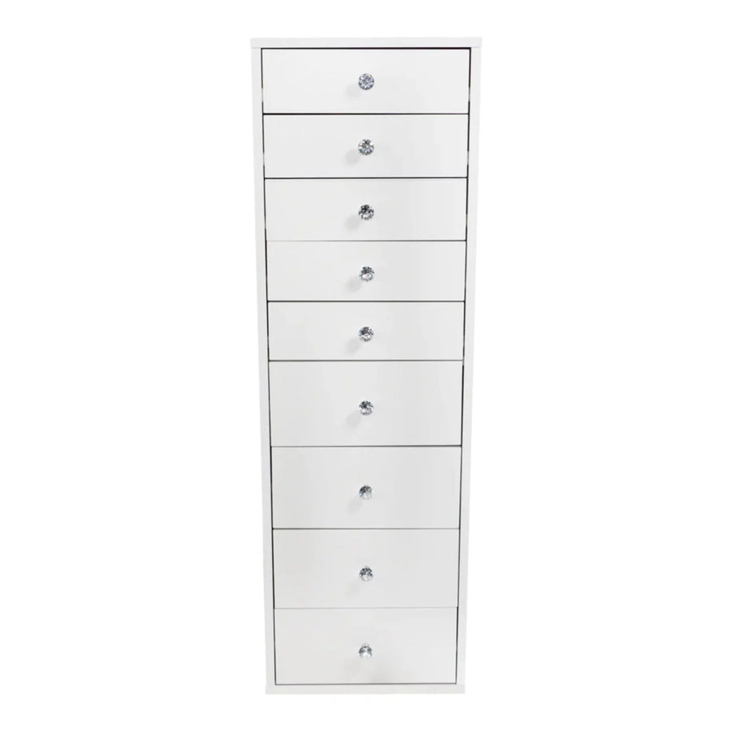 9 Drawer Makeup Vanity Storage Unit with Soft Close W2955