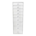 9 Drawer Makeup Vanity Storage Unit with Soft Close W2955