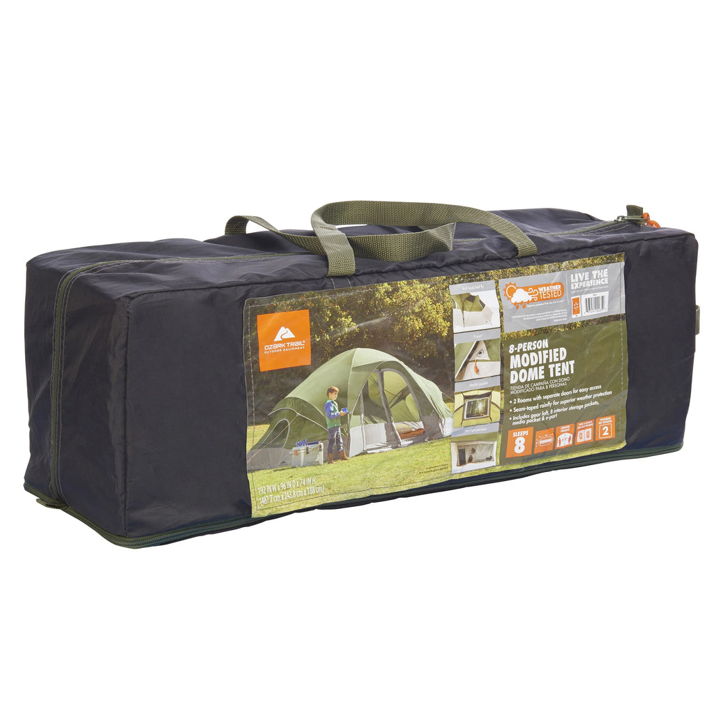 8-Person 2-Room Dome Tent T403