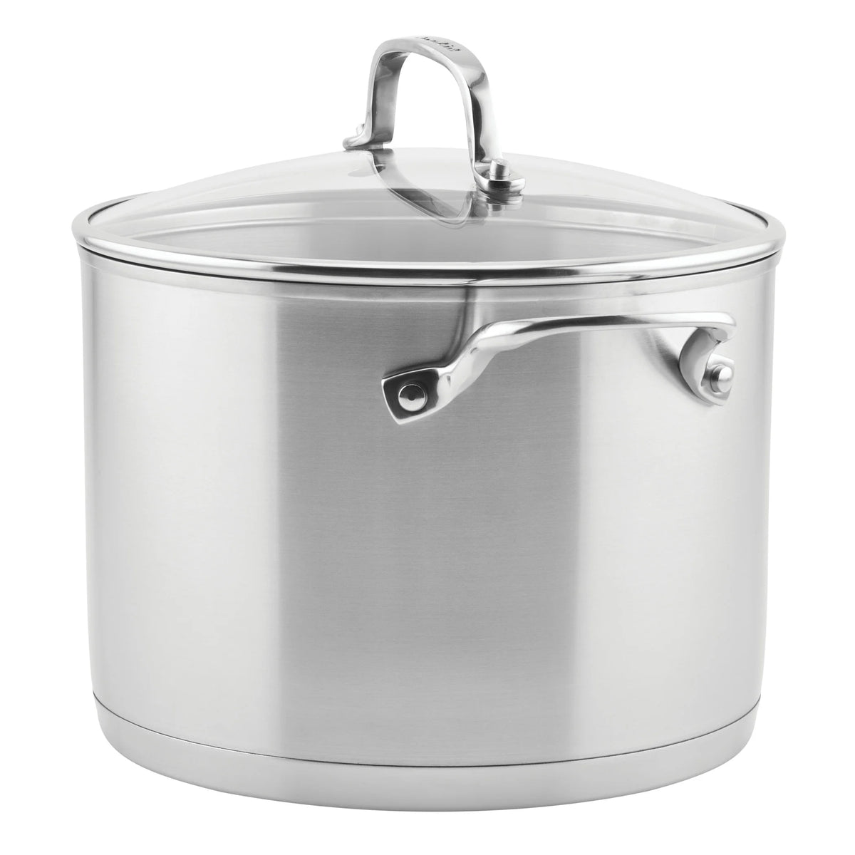 3-Ply Stainless Steel Induction Stockpot with Lid, 8 Quart D31374