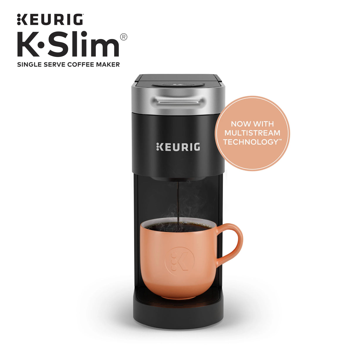 Black Single Serve K-Cup Pod Coffee Maker E72860
