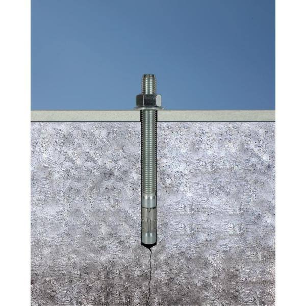 25 Pc Mechanical Wedge Anchor, 8-1/2 inch L C54934