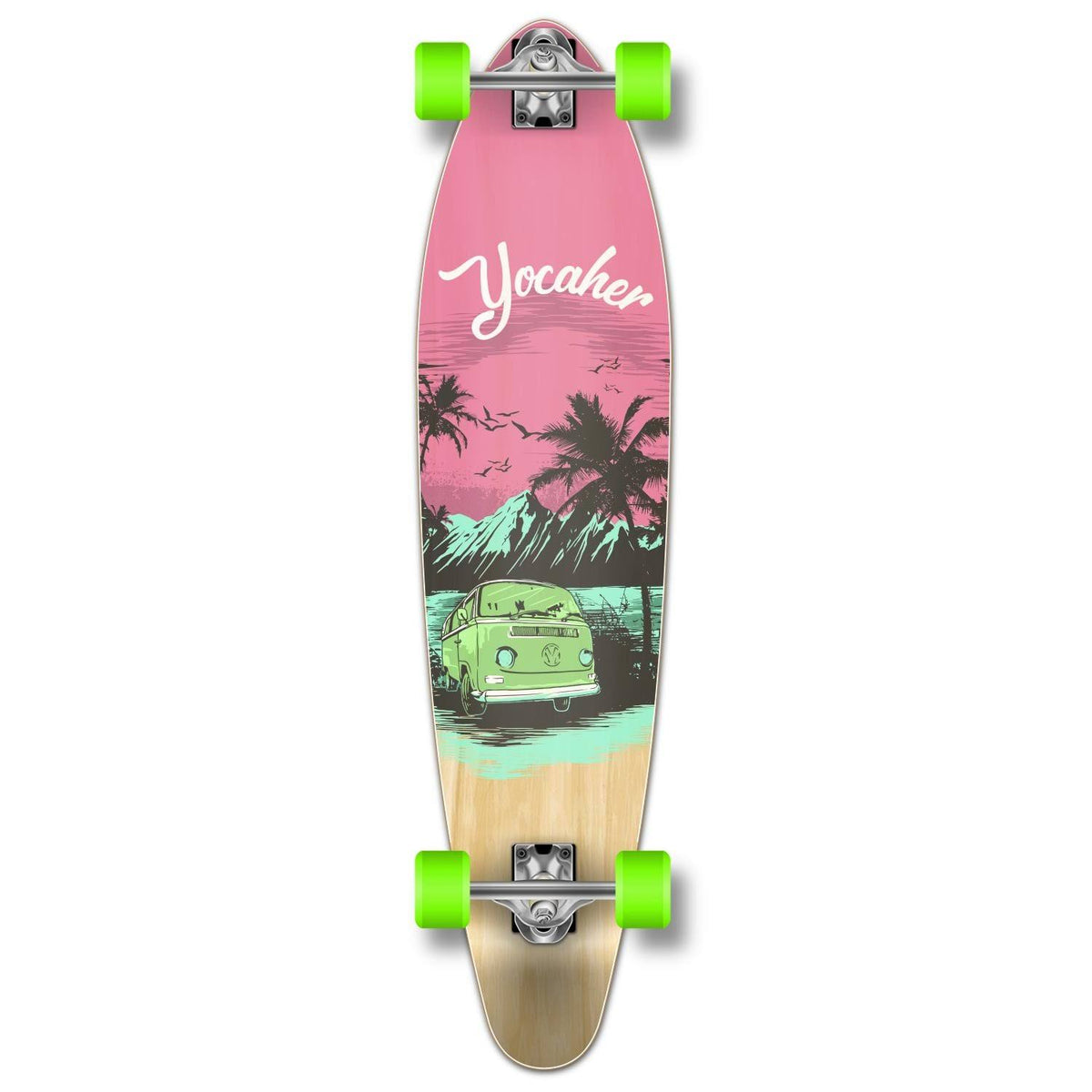 Kicktail Longboard Complete M444