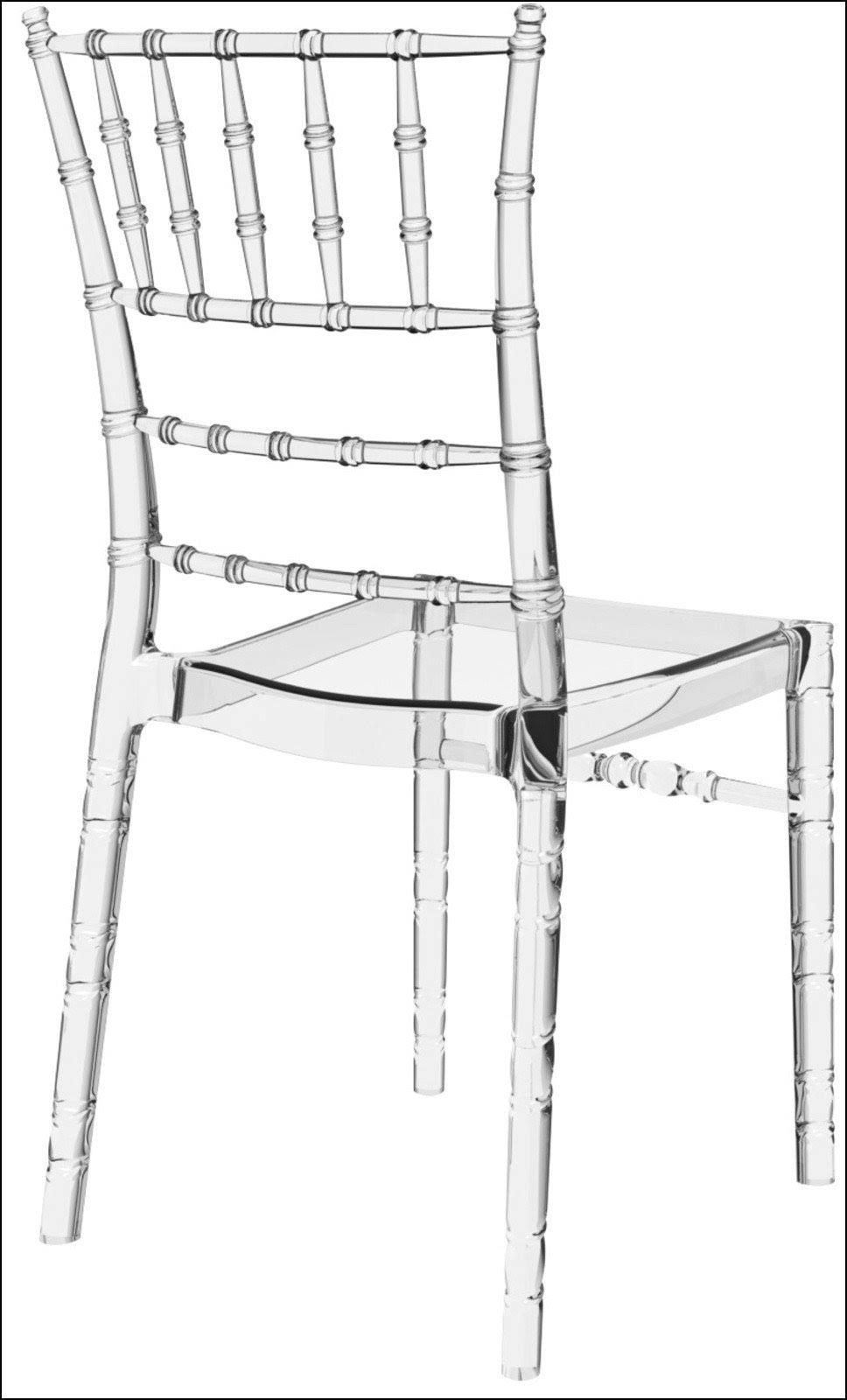Transparent Polycarbonate Dining Chair C171512