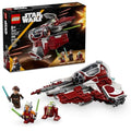 LEGO Star Wars Ahsoka's Jedi Interceptor Spaceship Building Toy, Ages 8+, 75401 T459