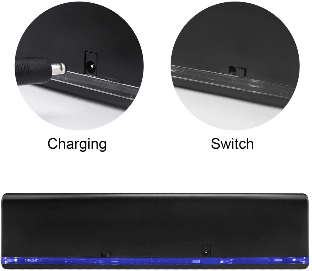 Charger Dock for Wii Remote with 4 Rechargeable Batteries U6805