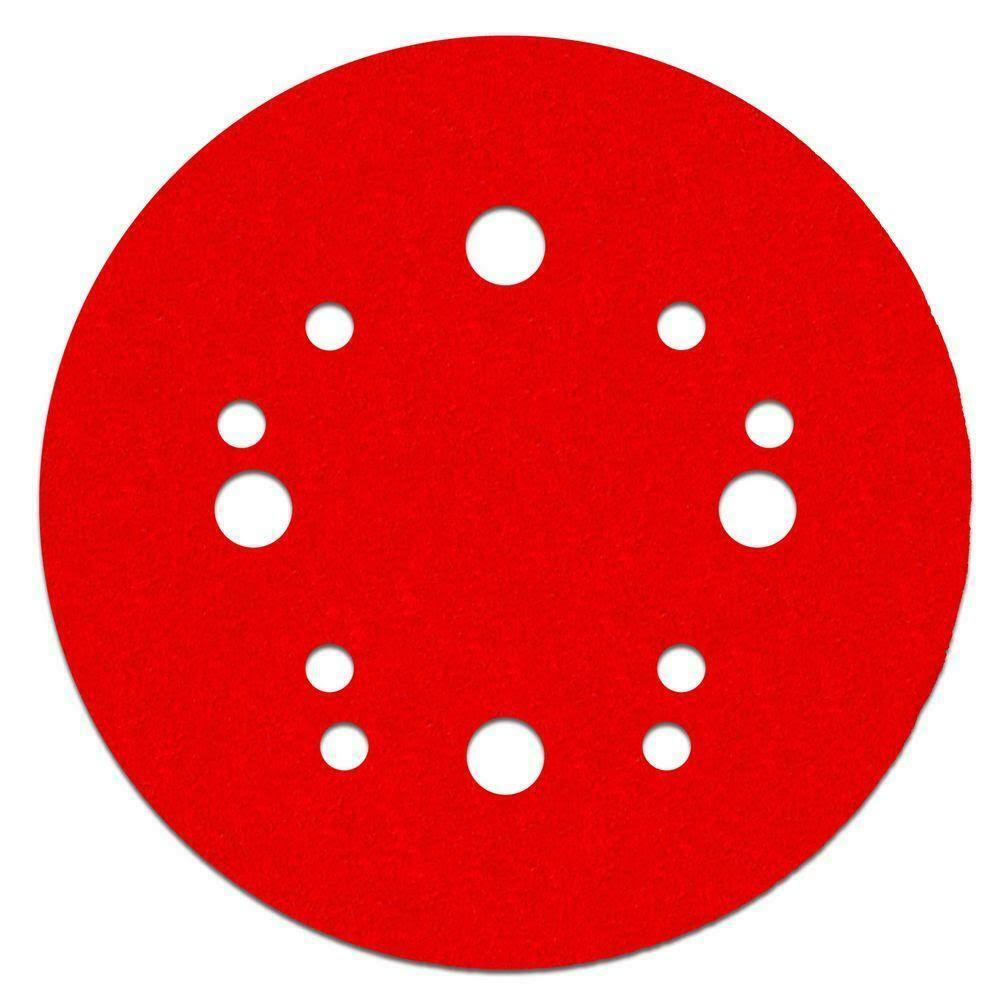100 Grit 5in Hook Loop Sanding Disc 250pk O320