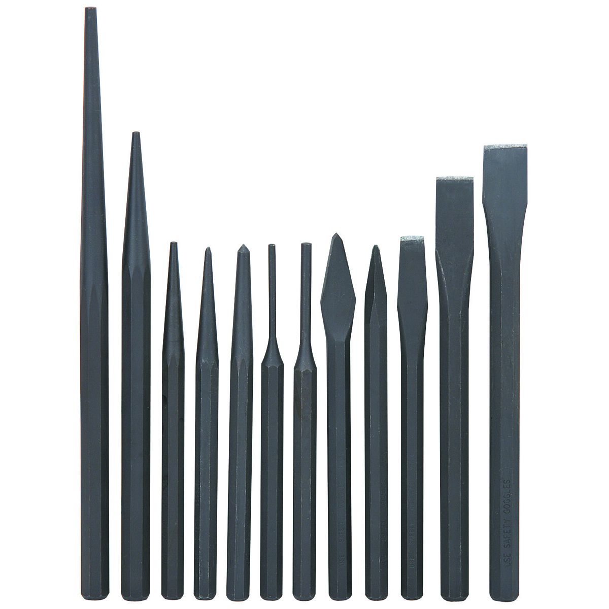 Punch and Chisel Set, 12-Piece T8340