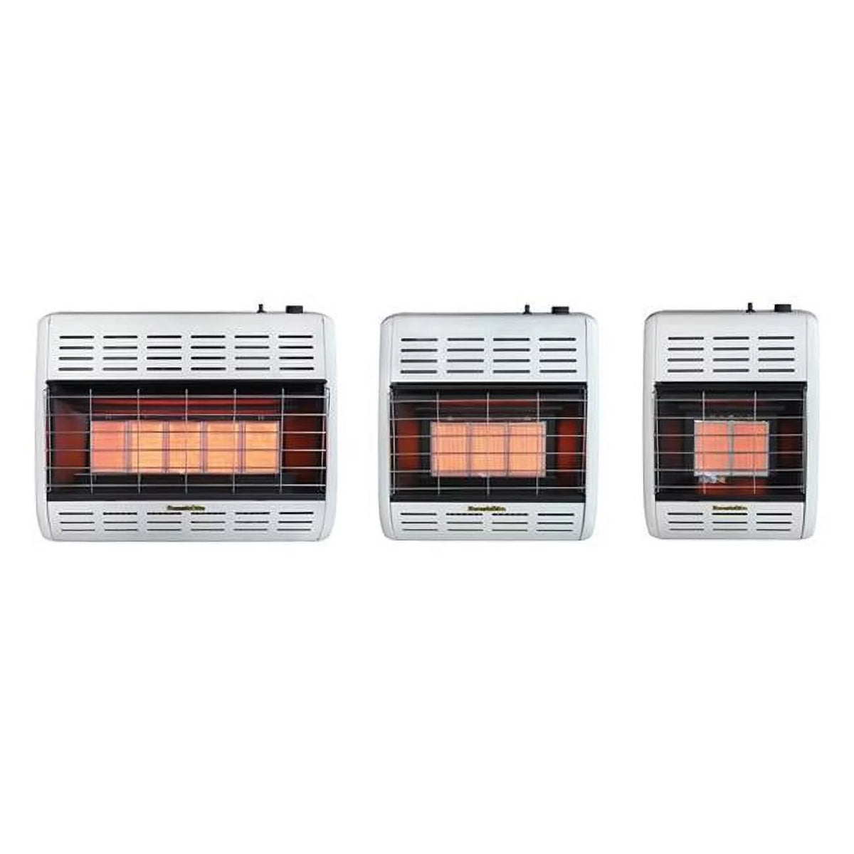 10000 BTU Infrared Radiant Vent Free Gas Heater with Thermostat, Natural Gas H5843