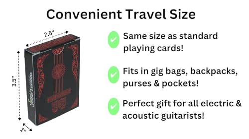 54-Card Guitar Flash Cards Z193463