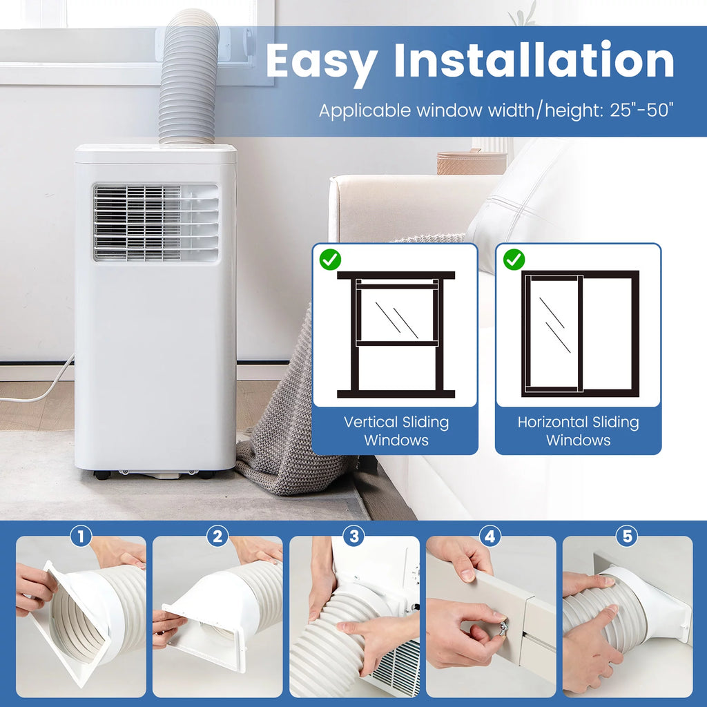 6000 BTU Portable Air Conditioner 3-in-1 M2103