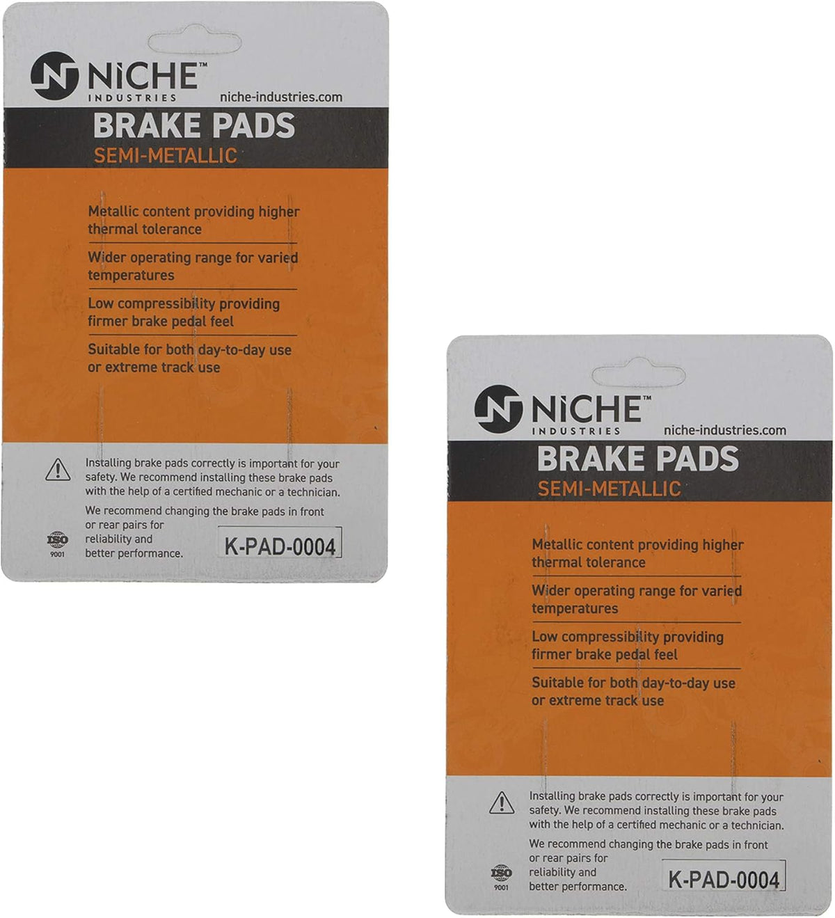 Front Left Right Brake Caliper Pad Set N2776
