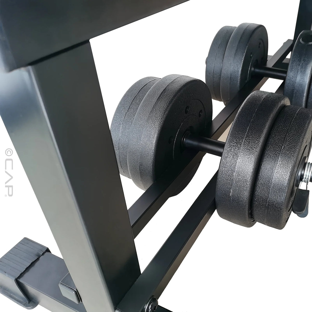 Flat Weight Bench & 50 lb Adjustable Dumbbell Set B789021