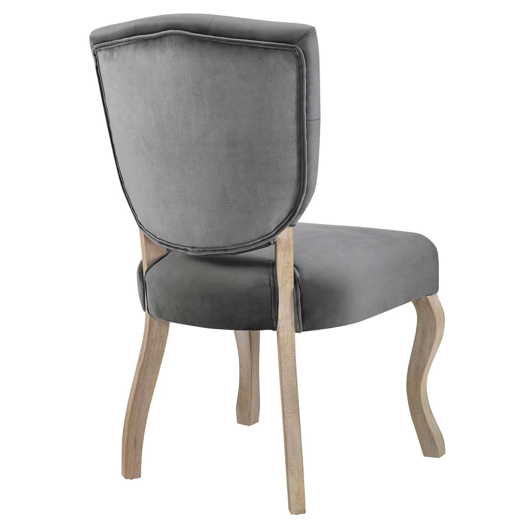 Gray Dining Side Chair Set of 2 F479