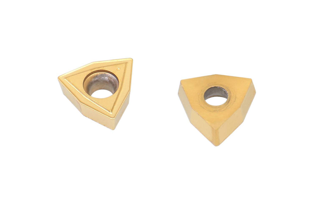 2 Pc of Each Kind of Carbide Inserts, CVD Coated and Tin Coated, Total 10 Pieces G1168