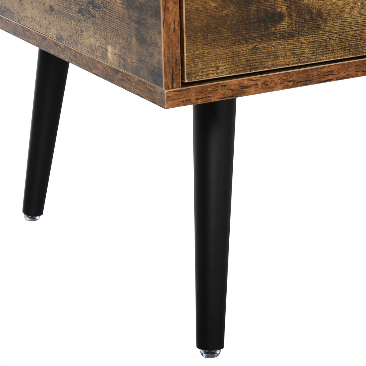 43" Mid-Century Modern Coffee Table with Drawer and Shelf U353200