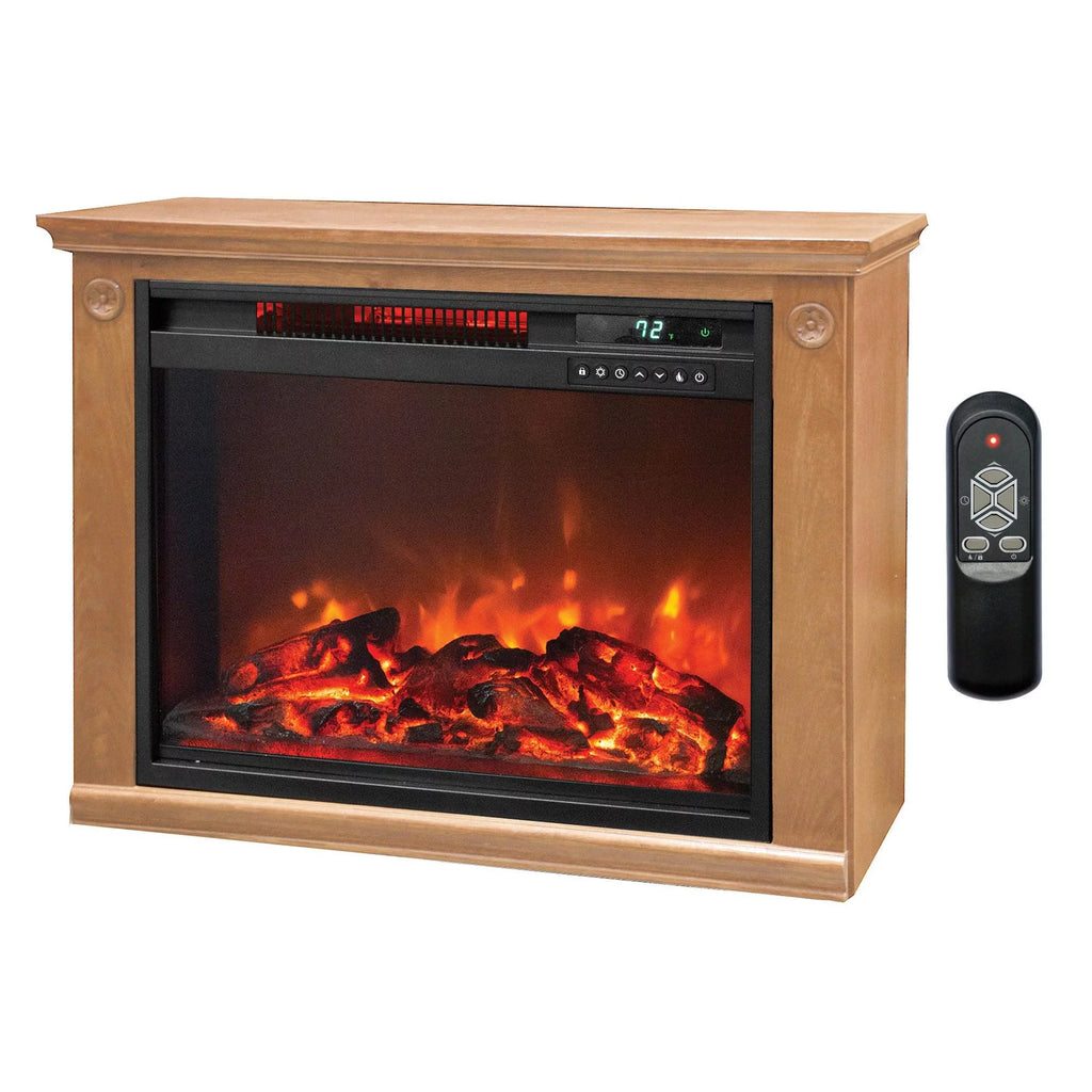 1500W Portable Electric Infrared Quartz Indoor Fireplace F162298