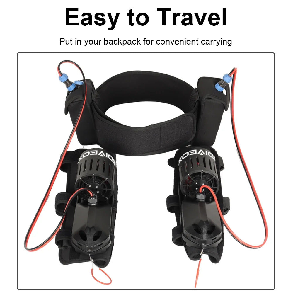 Underwater Scooter, 2pcs Electric Sea Scooters, Waterproof, 20M X233