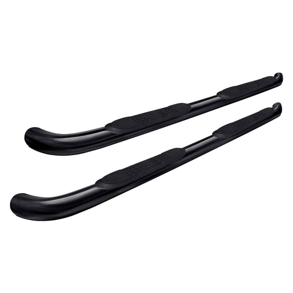 Black 3-Inch Round Side Bars X3250