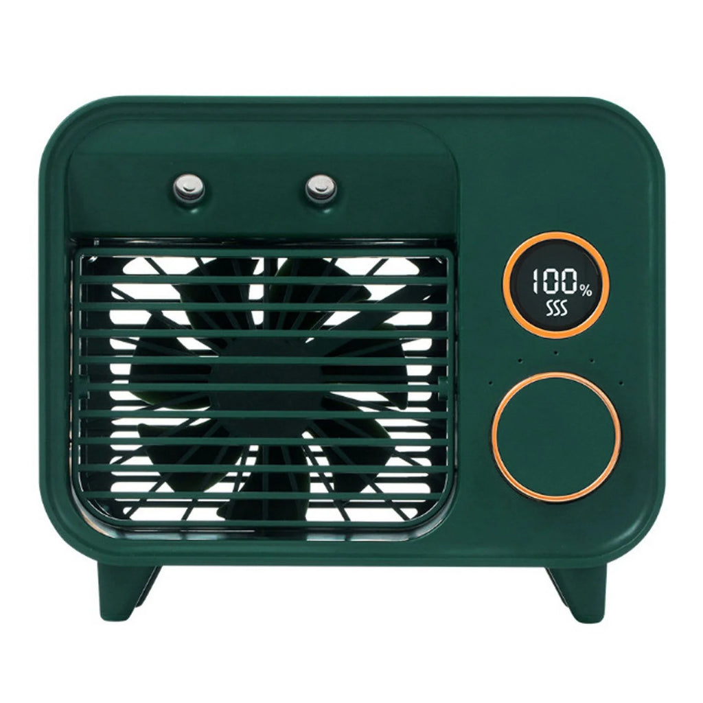 Mini Air Cooler with Adjustable Desktop Fan and USB Port M89698
