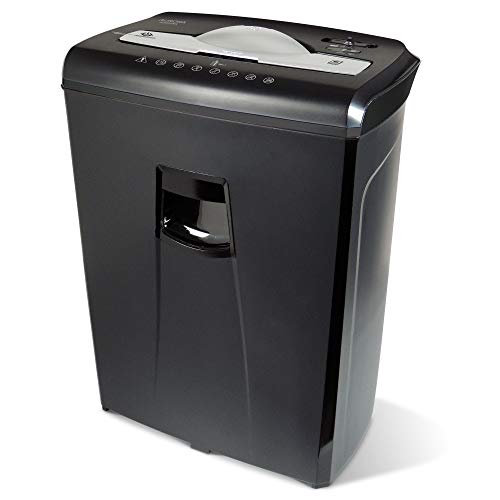 10-Sheet Micro-Cut Paper and Credit Card Shredder with 4-Gallon Pullout Wastebasket S569525