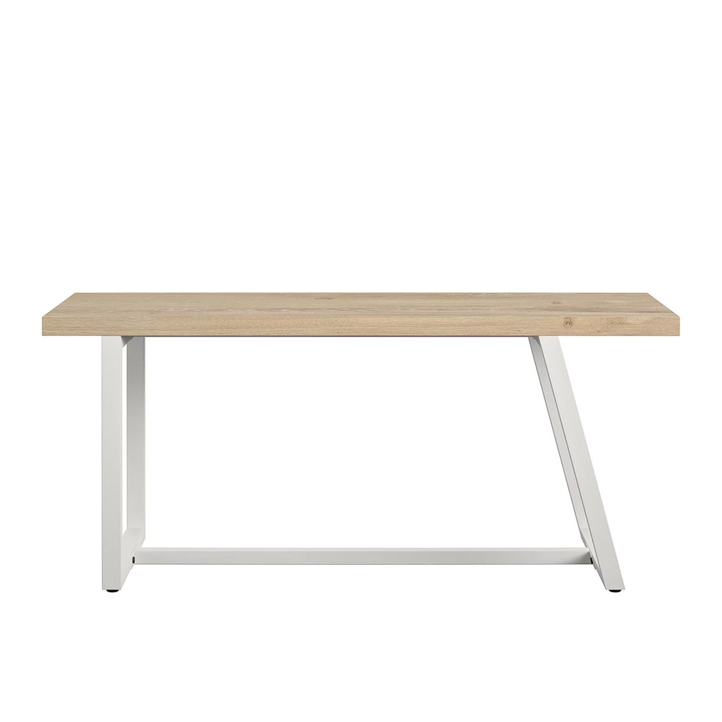 White Entryway Bench O543